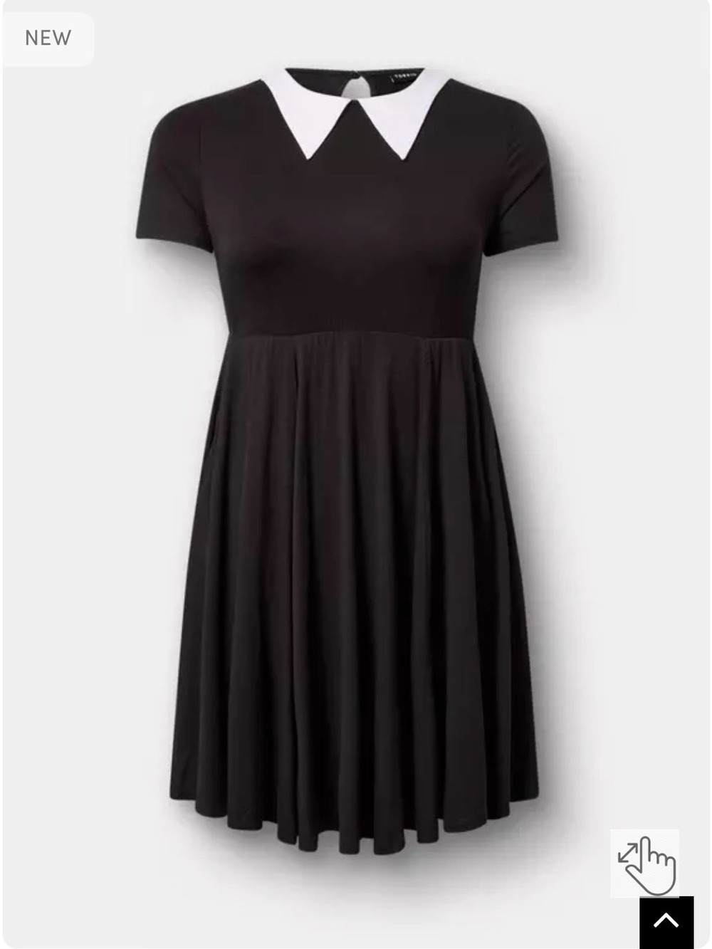 Torrid- “Goth girl collared dress”-Sz 3- NWT - Picture 3 of 6